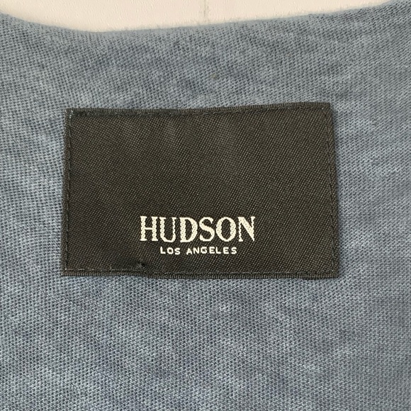HUDSON Classic Racerback Tank In Blue M Sheer - Picture 7 of 10